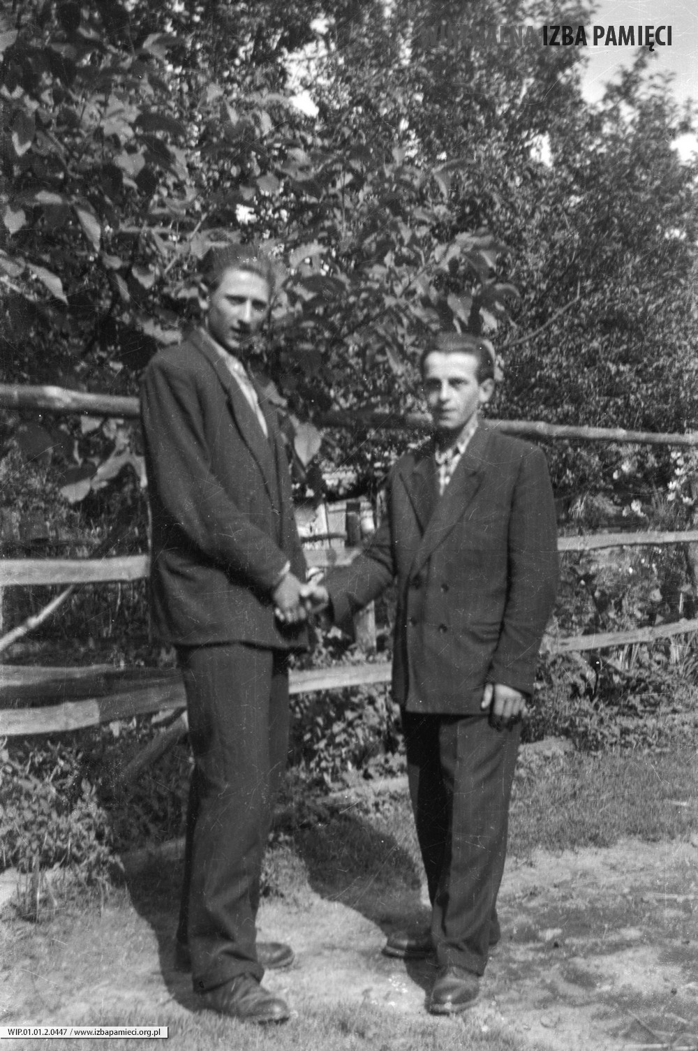 Lata 50. XX wieku. Janek Marczak (z lewej) i Janek Fil z Kaczmarzy