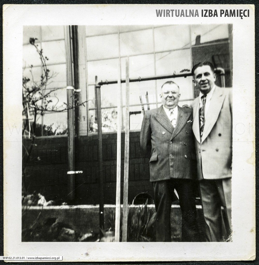 1965. Feliks Granacki z synem Władysławem.