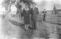 Lata 60. XX wieku. Stefania i Józef Horodko z Mołodycza