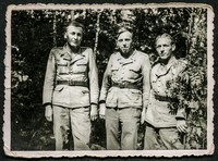 1950. Wojskowy obóz szkoleniowy w Białej-Podlaskiej.