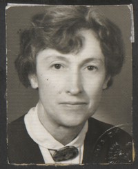 1960. Lubaczów. Maria Gutowska.
