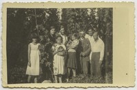 1935. Borki. Rodzina Marii i Jana Wartanowiczów.